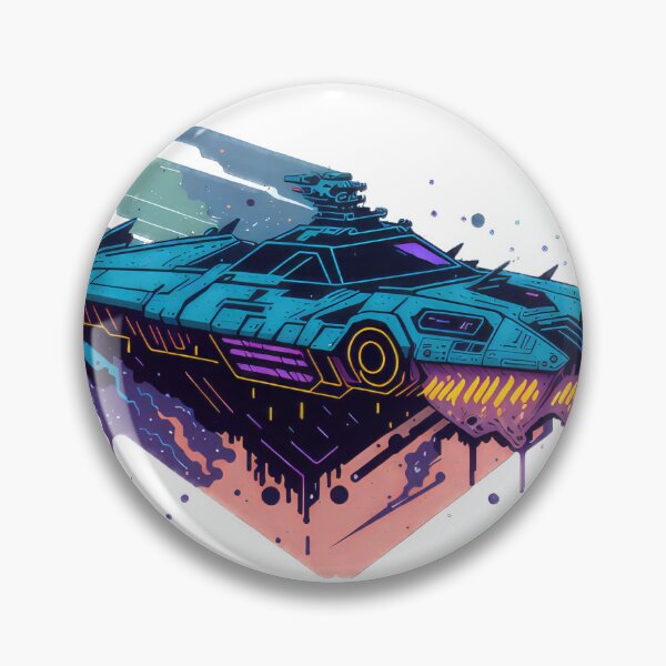 Item preview, A funky spaceship designed and sold by Aiartly.