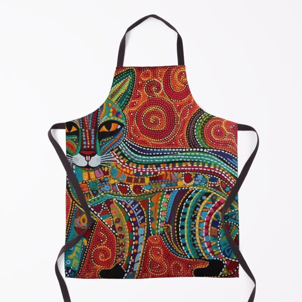 Item preview, Exclusive Indigenous | Aboriginal Australia Cat Design designed and sold by Rocket-Digital.