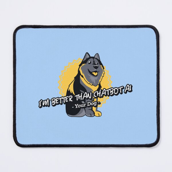 Item preview, better than chatbot AI - happy husky dog designed and sold by PositiveIdeas.