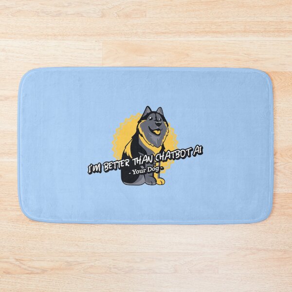 Item preview, better than chatbot AI - happy husky dog designed and sold by PositiveIdeas.