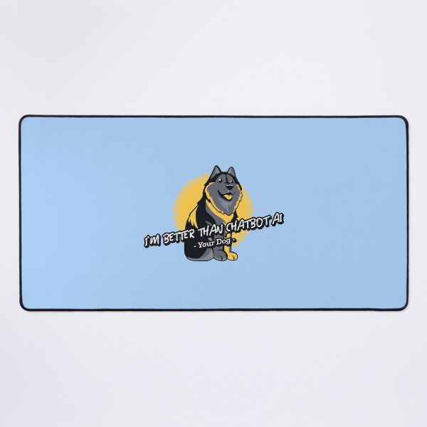 Item preview, better than chatbot AI - happy husky dog designed and sold by PositiveIdeas.