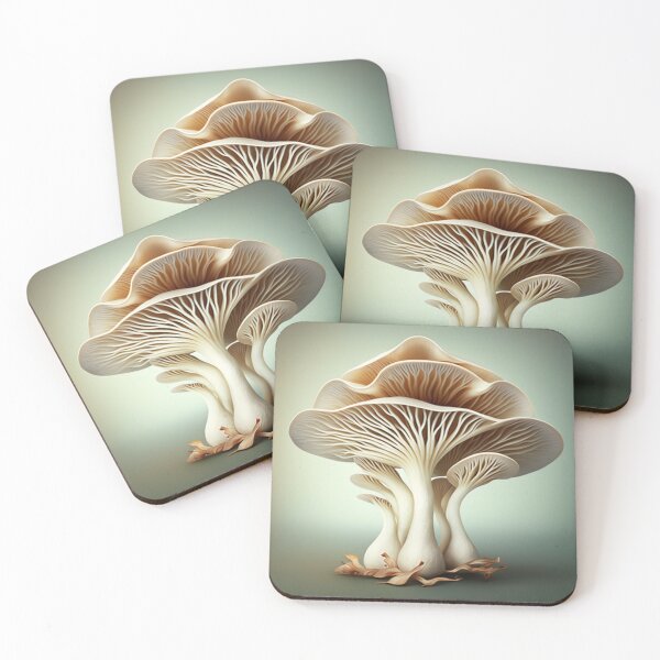 Item preview, King Oyster Mushroom Art Collection designed and sold by BeerBot.