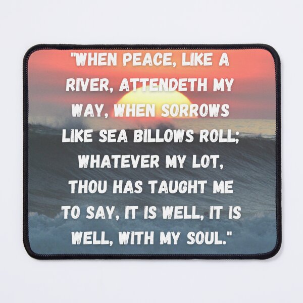 Item preview, It Is Well With My Soul ~ Hymn designed and sold by RhondaCGoins.