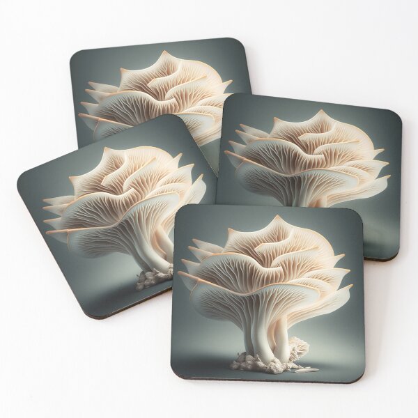 Item preview, King Oyster Mushroom Art Collection designed and sold by BeerBot.