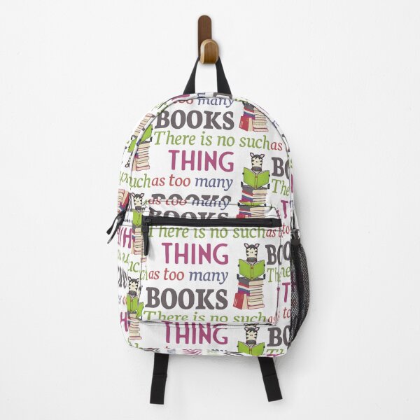 Item preview, There is no such thing as too many books designed and sold by Line2Rhyme.