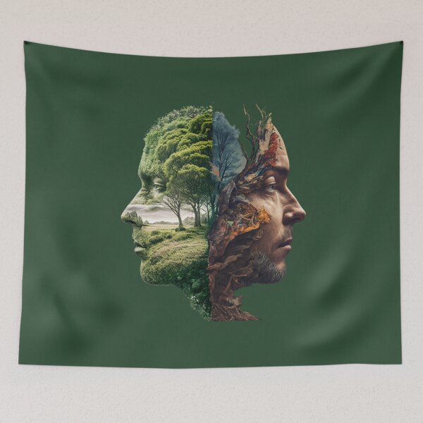 Item preview, Connected - An Earth Day Message designed and sold by rbrett69.