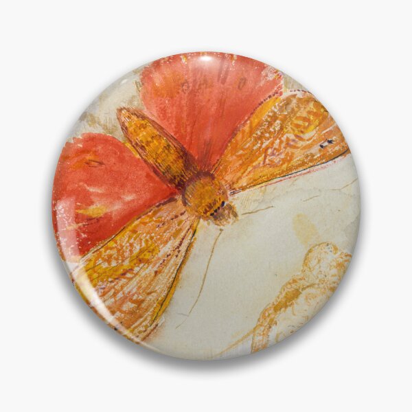 Item preview,  Papillons et Fleur Quatre Papillons et Une Fleur  (1840-1916) by Odilon Redon designed and sold by BossyCatHome.