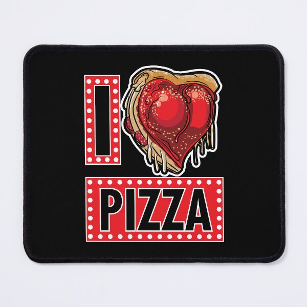Item preview, I Love or Heart Pizza designed and sold by eShirtLabs.