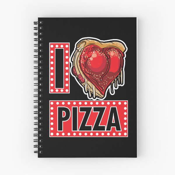 Item preview, I Love or Heart Pizza designed and sold by eShirtLabs.
