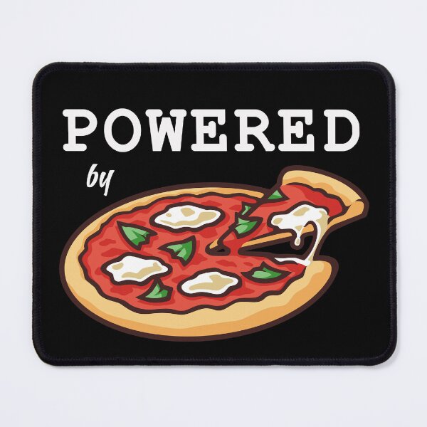 Item preview, Powered by Pizza designed and sold by UA-Shirts.