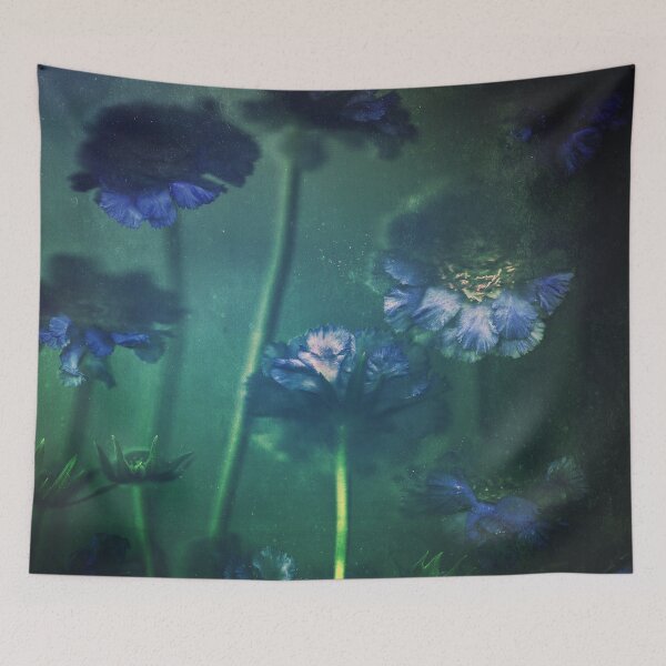 Item preview, Blue Scabiosa designed and sold by Suzette McGrath.