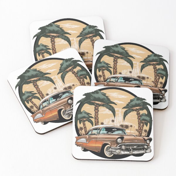 Item preview, Classic Car Vector TShirt - vintage cars designed and sold by BerraART.