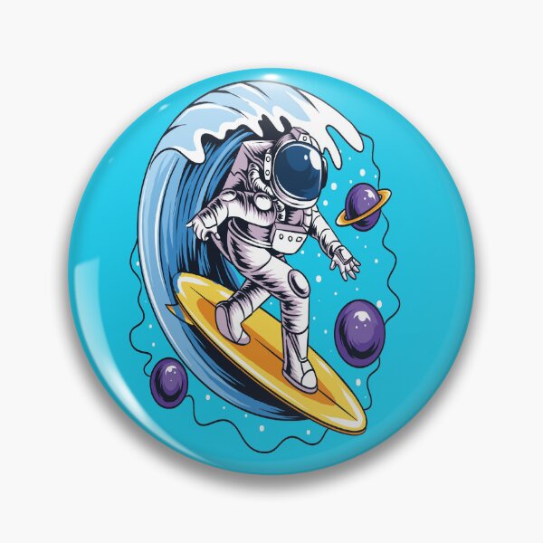 Artikelvorschau, astronaut surfen entworfen und verkauft von Unique010.