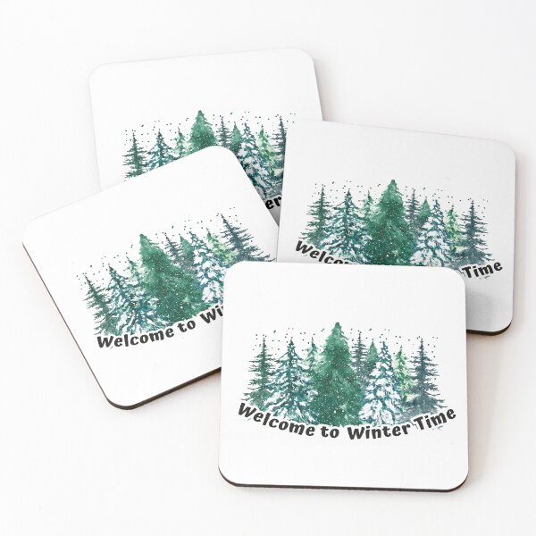 Item preview, Welcome to Winter Time sticker designed and sold by JadeNeststudio.