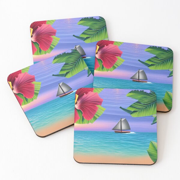 Item preview,  Tropical Sunset Beach Scene 2 designed and sold by Sarah Wainwright.