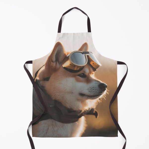 Item preview, "Adventure Awaits with Shiba Inu Aviators" designed and sold by Mykhailov.