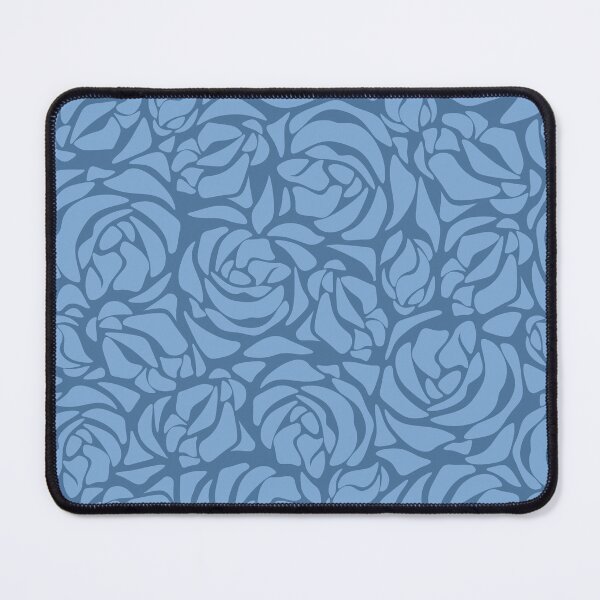 Item preview, Blue floral pattern designed and sold by Naddya.
