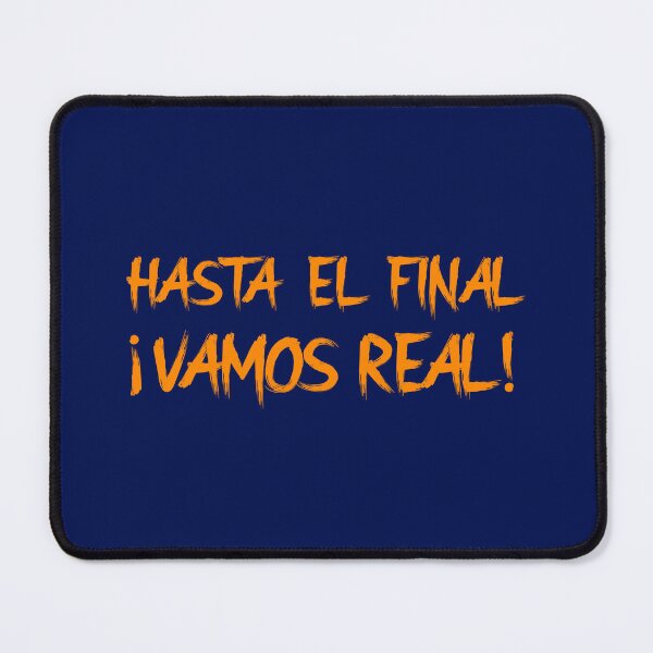 Item preview, Hasta el Final ¡Vamos Real! Geo Orange designed and sold by VRedBaller.