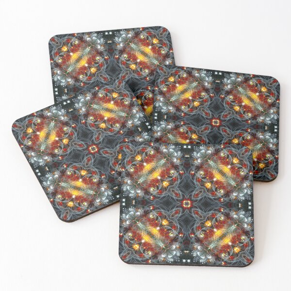 Item preview, four rumba shakers in red and yellow designed and sold by effervescence.