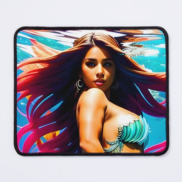 Item preview, Beautiful Mermaid posing to attract you designed and sold by magikman65.