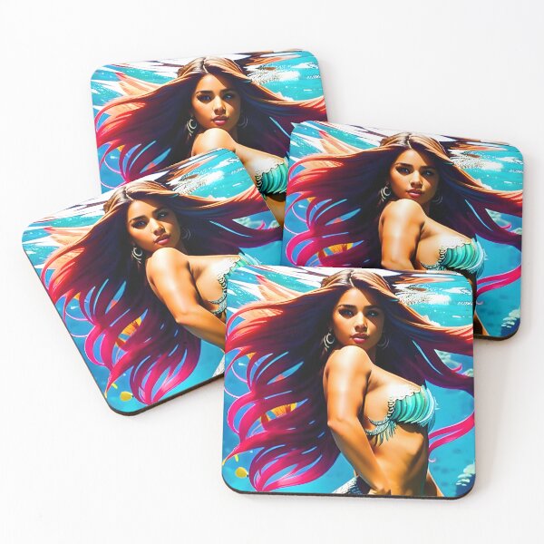 Item preview, Hermosa sirena posando para atraerte designed and sold by magikman65.