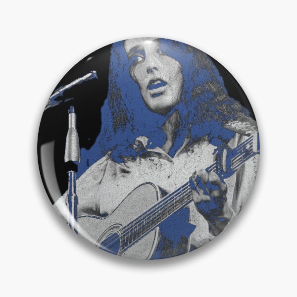 Item preview, Joan Baez - vintage folk singer designed and sold by nerdy-northern.