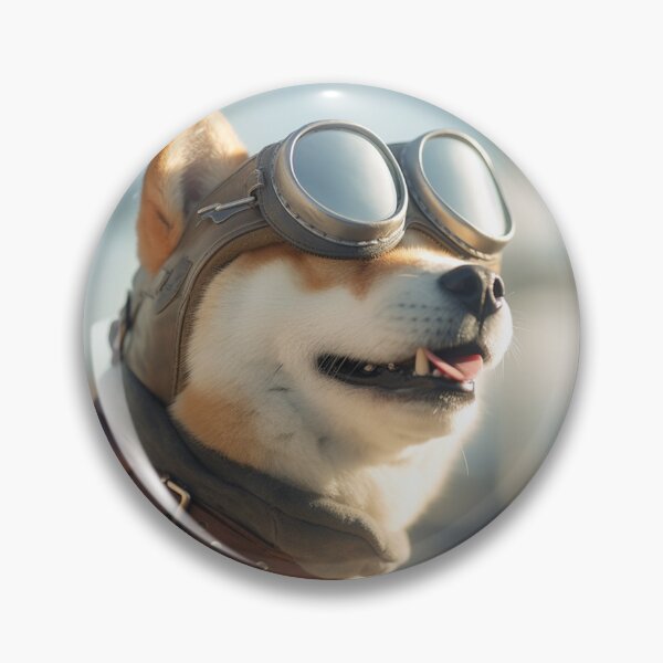 Item preview,  "Adventure Awaits with Shiba Inu Aviators" designed and sold by Mykhailov.