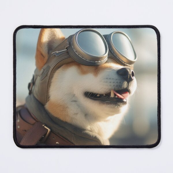 Item preview,  "Adventure Awaits with Shiba Inu Aviators" designed and sold by Mykhailov.