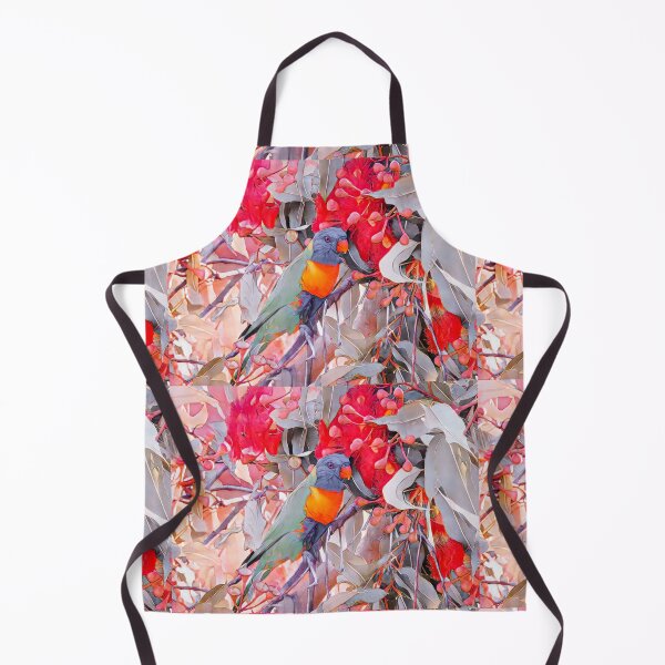 Item preview, Rainbow Lorikeet with gum nuts designed and sold by LittleblueBz.