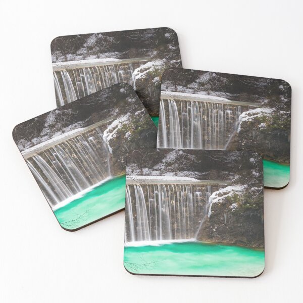 Item preview, Waterfall stunning turquoise water lake Jasna, Slovenia designed and sold by Patrik Lovrin.