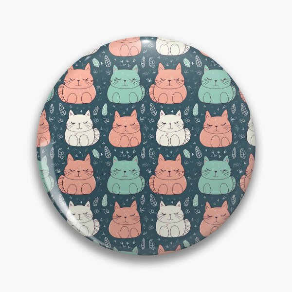 Item preview, Kittens Pattern for Cat Lovers designed and sold by brindled.