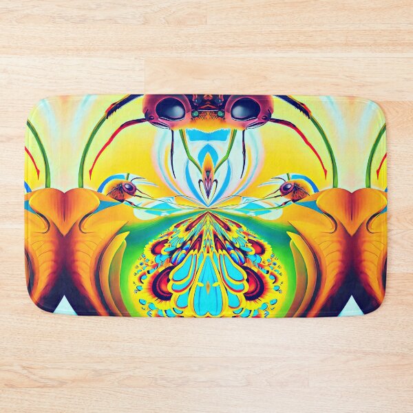Item preview, *Funny Abstract Bee On A Sunflower Summer Blue Sky Painting* designed and sold by Ralek.