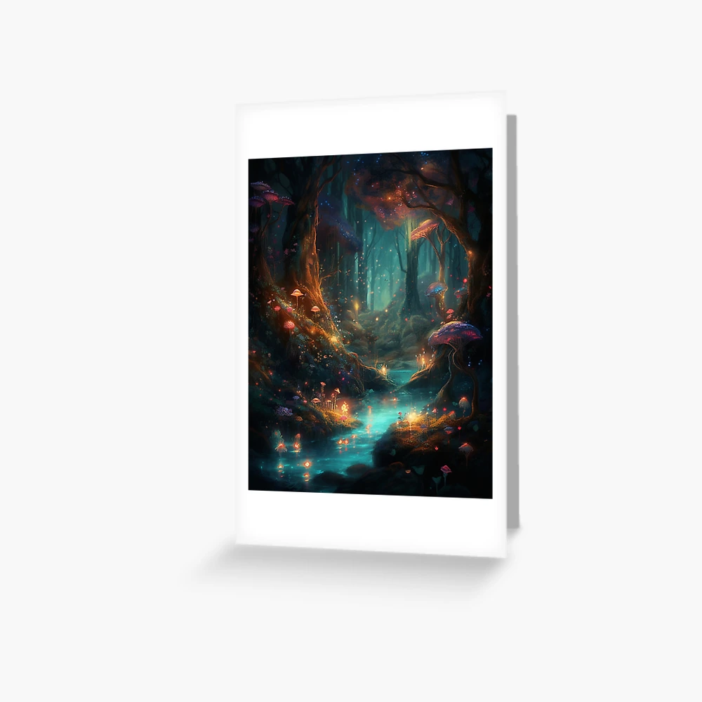 Enchanted Forest: A Magical and Mystical Wonderland Greeting Card