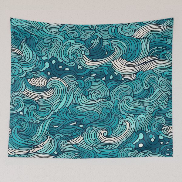 Item preview, Rhythmic Tides designed and sold by SweetRepeat.
