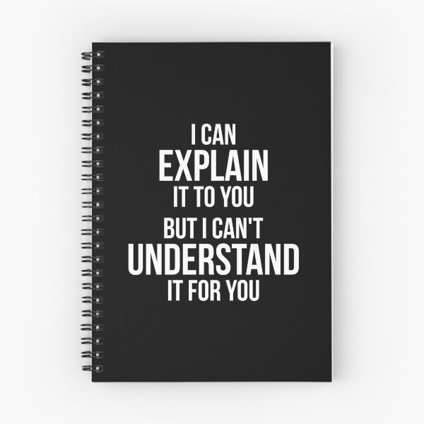 Item preview, Funny quote Can't Understand It For You designed and sold by  Srdjan Stanisic.