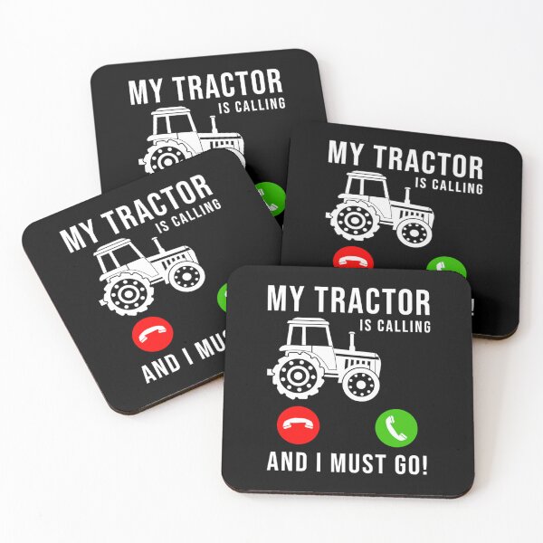 Item preview, My Tractor Is Calling I Must Go - Cool Funny Farmer Farming Pullover    designed and sold by oldwoman26.