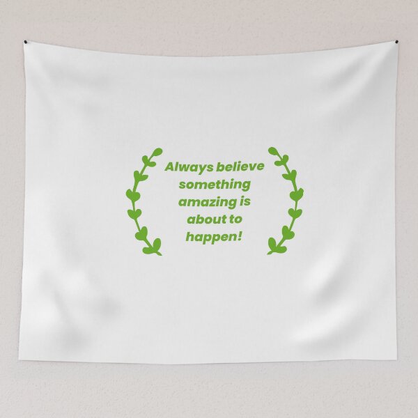 Item preview, Always believe ! designed and sold by DanPerFashion.