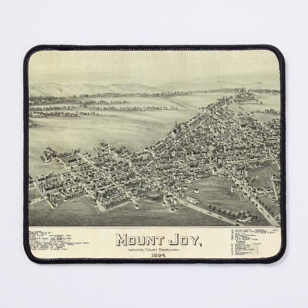 Item preview, Mount Joy, Pennsylvania (1894) designed and sold by allhistory.