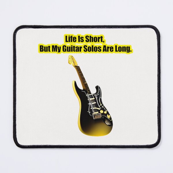Item preview, Life Is Too Short, But My Guitar Solo’s Are Long designed and sold by MusicalArtisty.