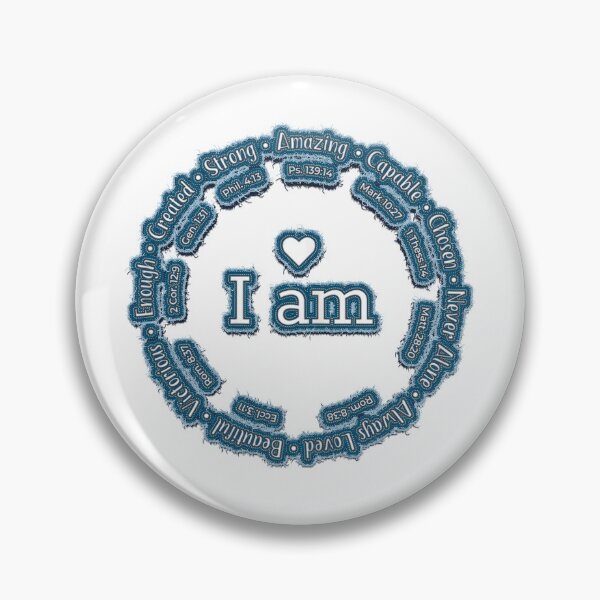 Item preview, I am Circle Positive Omens Affirmations designed and sold by hahami469.
