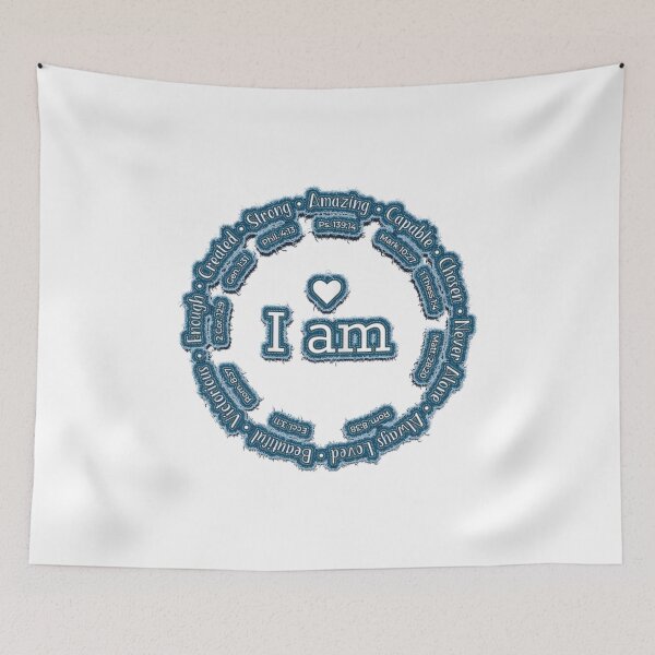 Item preview, I am Circle Positive Omens Affirmations designed and sold by hahami469.