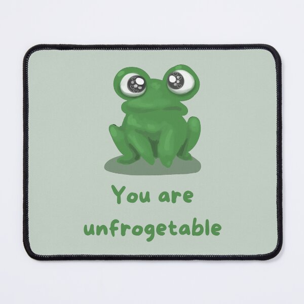 Item preview, You Are Unfrogetable. Cute Frog In Love designed and sold by Rebel-Design.