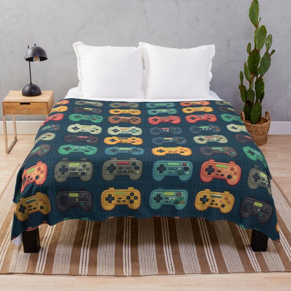 Item preview, Video Game Controllers Pattern for Gamers designed and sold by brindled.