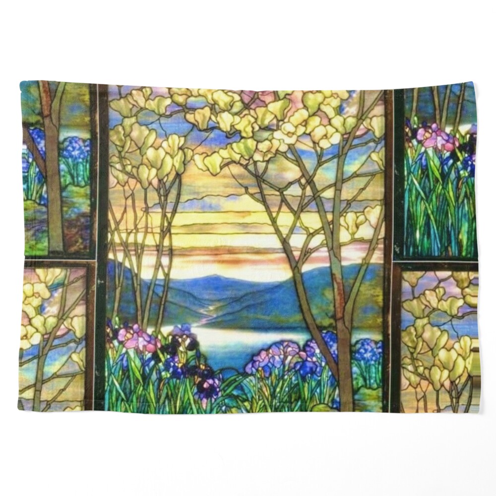 Louis Comfort Tiffany - Magnolias And Irises 1905 Puzzle