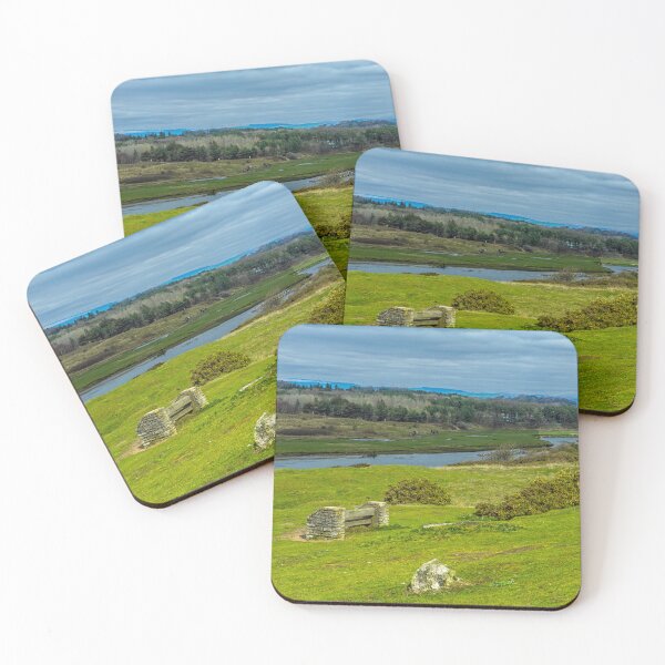 Item preview, Looking up the River Ogmore near Ogmore by Sea Vale of Glamorgan designed and sold by Cameranick.