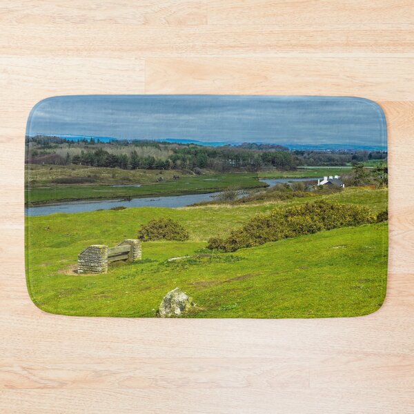 Item preview, Looking up the River Ogmore near Ogmore by Sea Vale of Glamorgan designed and sold by Cameranick.