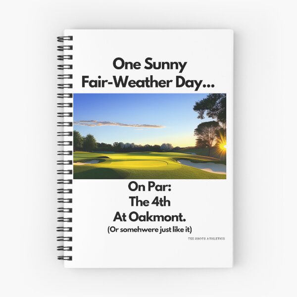 Item preview, On Par The 4th At Oakmont Black Text designed and sold by TWMBDesigns.