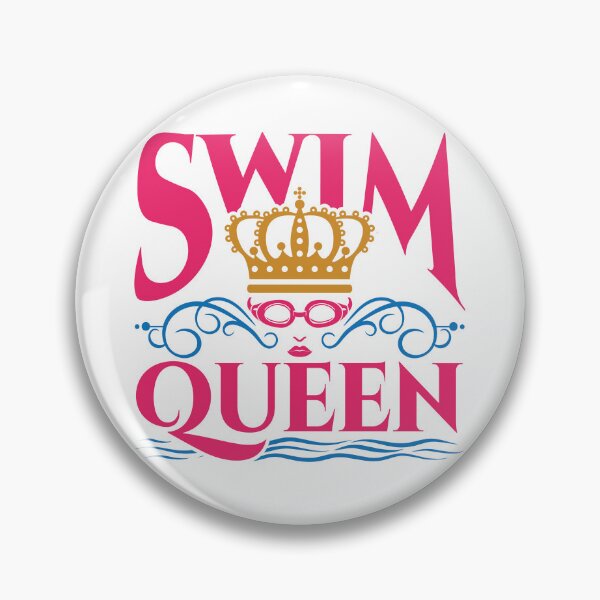 Item preview, Swim Queen Swimming Swimmer Girls designed and sold by jaygo.