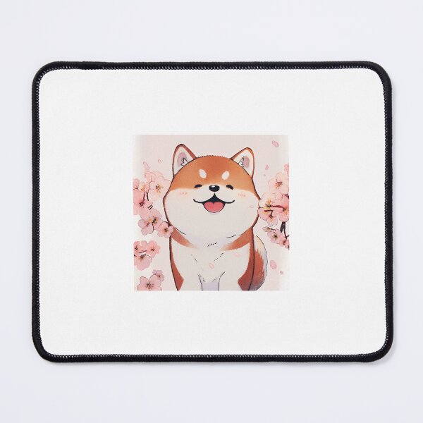 Item preview, Sakura Shiba Inu designed and sold by SMALL BEAR ART.