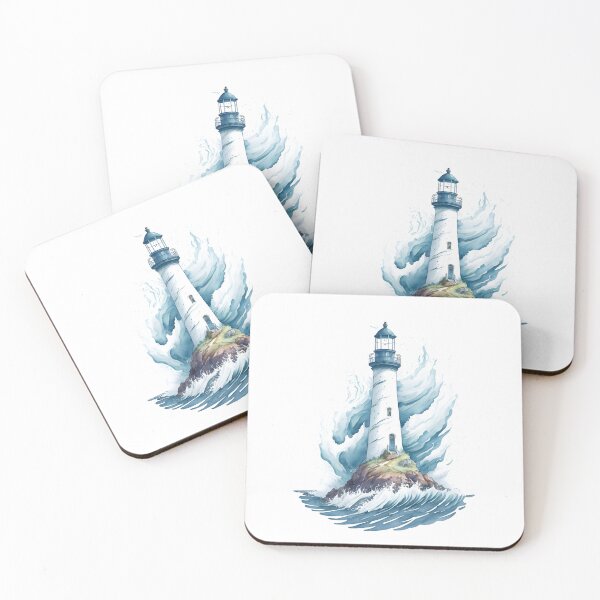 Item preview, Cartoon Lighthouse. designed and sold by IuriiVlasenko.